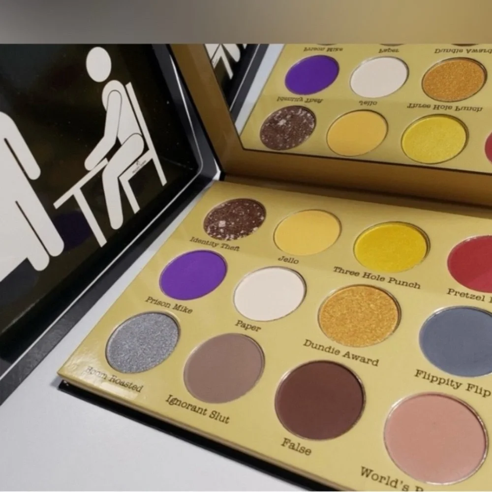 The Office Peachy Queen Eyeshadow Palette NIB